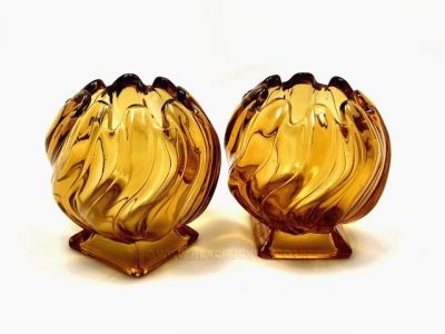 Bagley Glass Equinox Posy Vases