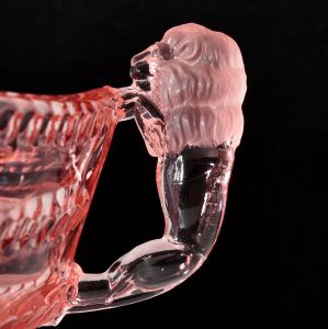 Brockwitz Glass Lion Handles Bowl