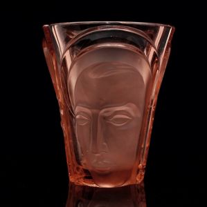 August Walther & Sohne Relief Vase