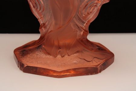 August Walther & Sohne Schmetterling Vase